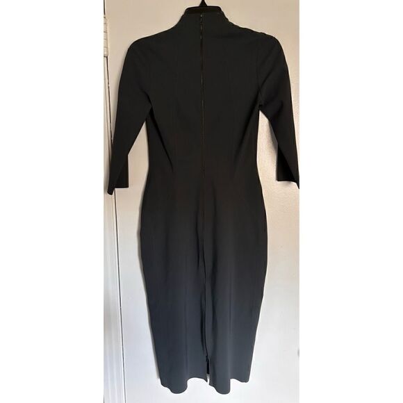 Maria Pinto M2057 Gray Scuba Pencil Dress Size XS - Picture 4 of 5